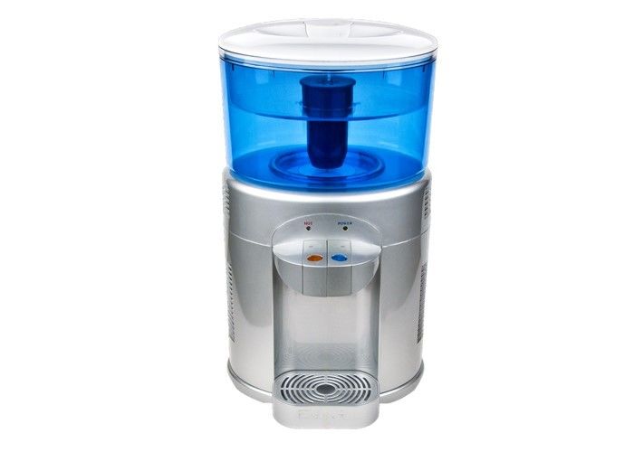 Portable Mini Water Cooler Dispenser Transparent Blue Improve The Water Taste